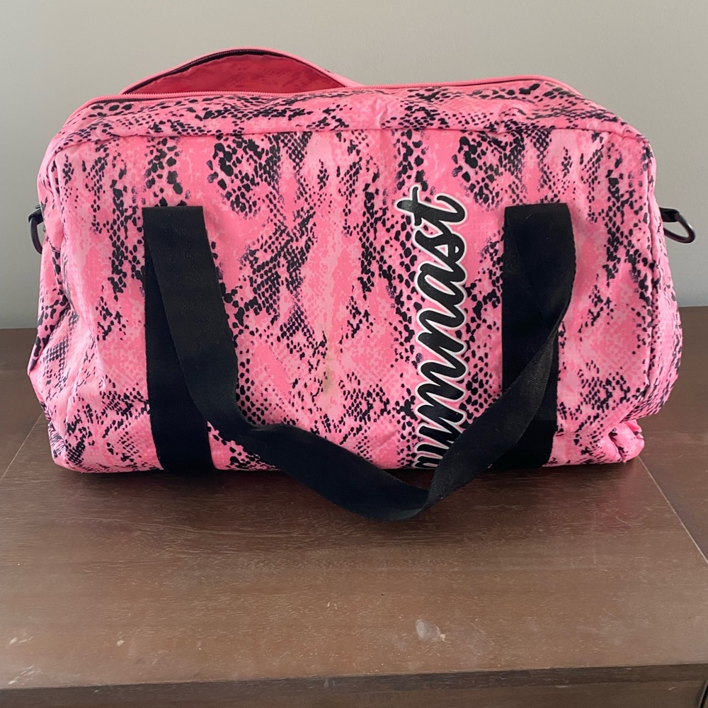 Like new Justice gymnastics bag.